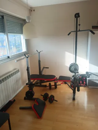 Máquina Multifunción Gimnasio Banco Pesas