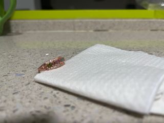 Anillo Turmalinas Naturales Certificado sin marca