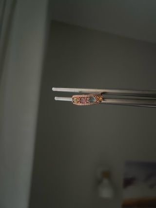 Anillo Turmalinas Naturales Certificado sin marca