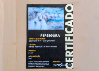 Cuadro acuarela Segura