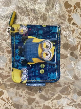 Monedero Karaktermania Minions Azul y Amarillo