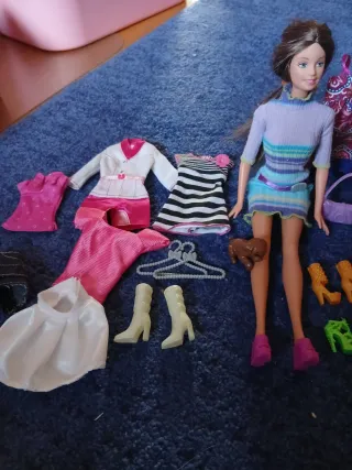 Lote Barbie Ropa 2 Accesorios