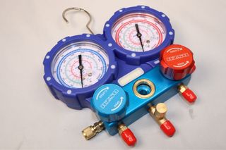 Kit de Manómetro A/A 3 Mangueras Recarga R410a