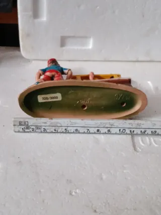 Pastori presepe diorama macellaio salsicce