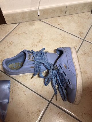 Scarpe Puma azzurre