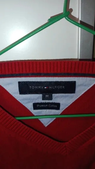 Camisa Tommy Hilfiger Roja Talla M