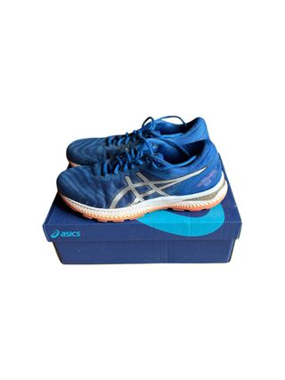 Asics Gel-Nimbus 22 Scarpe da Corsa Blu Argento