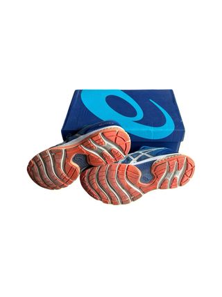 Asics Gel-Nimbus 22 Scarpe da Corsa Blu Argento