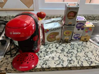 Cafetera Bosch Tassimo Roja