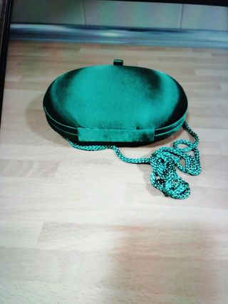 Bolso de mano Clutch verde