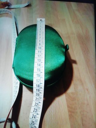 Bolso de mano Clutch verde