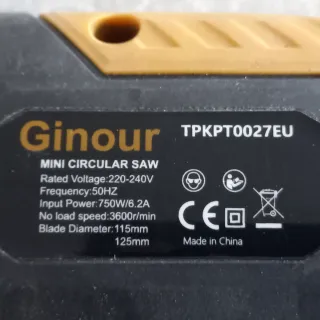 Minisierra Circular Ginour