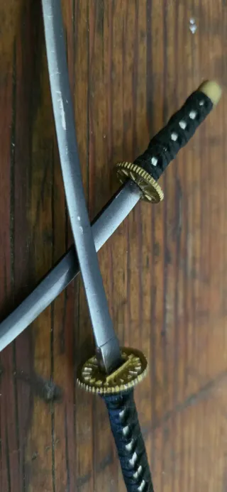 Set di 2 Katane in Miniatura 1:6