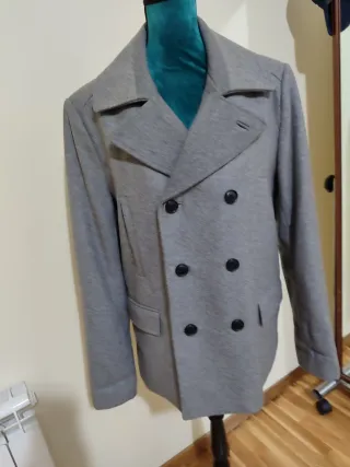 Chaquetón caballero gris