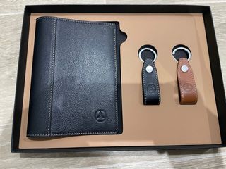 Caja Regalo Mercedes Benz Cartera y Llaveros