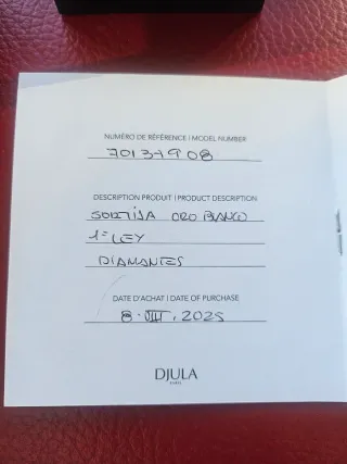 Anillo Djula Brillantes oro