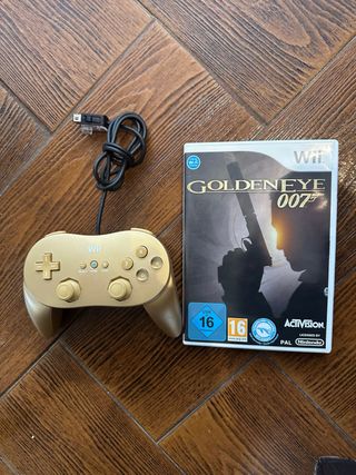 Goldeneye 007 + Mando Dorado Wii