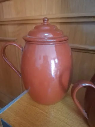 2 Pucheros Vintage Terracota
