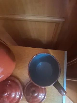 2 Pucheros Vintage Terracota