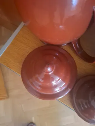 2 Pucheros Vintage Terracota