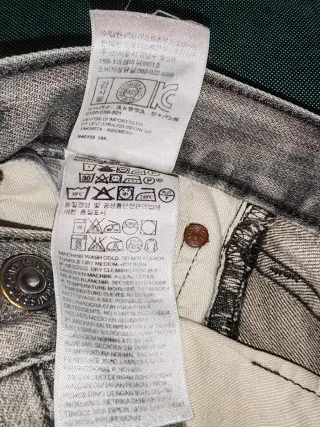 Jeans Levi's 501 grigi taglia M