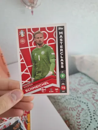 Carta Futbolista Kasper Schmeichel Topps