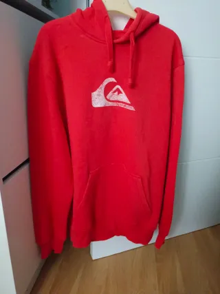 Sudadera Quiksilver Roja