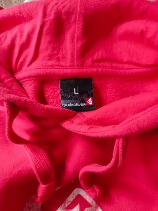 Sudadera Quiksilver Roja