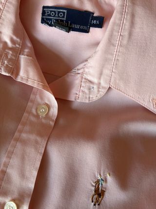 Camisas Ralph Lauren Mujer Amarilla y Rosa T.S