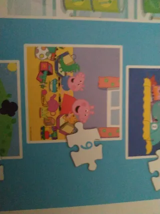 4 Puzzles Peppa Pig Educa