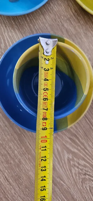 Set teiera + tazze con piattini