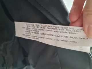 Cazadora Biker Bershka Negra Talla M