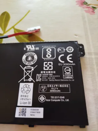 Batería Acer AC14BBK Travelmate Spin B1