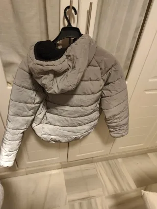 Abrigo Sonneti efecto metalizado Talla S