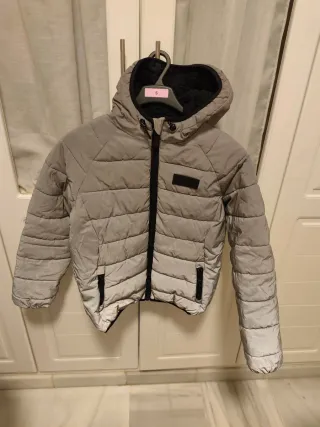 Abrigo Sonneti efecto metalizado Talla S