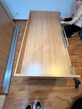 Cama nido con cajones