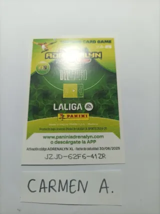 Cromo Doppio Autografo Personalizzato Mbappé - Vini Jr