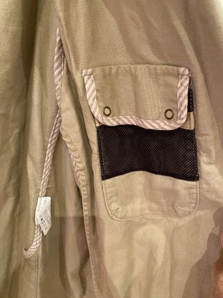 Chaqueta Timberland Algodón y Lino Beige