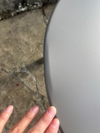 Mesa auxiliar exterior gris NUEVA