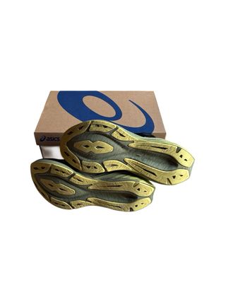 ASICS Novablast 3 Scarpe da Corsa Nero/Verde