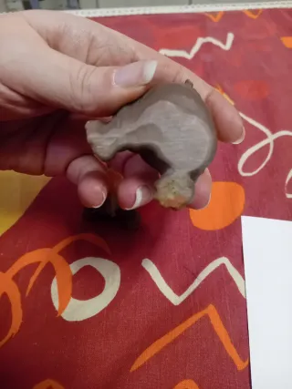 Statuine ippopotami in resina 2pz