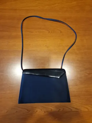 Borsetta Melluso elegante tessuto/vernice