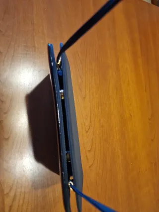 Borsetta Melluso elegante tessuto/vernice