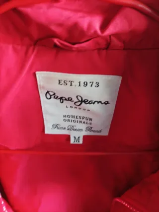 Chaqueta Pepe Jeans Roja Talla M