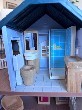 Casita de muñecas completa