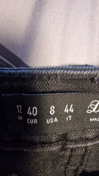 Tejano elástico rosa/rojo