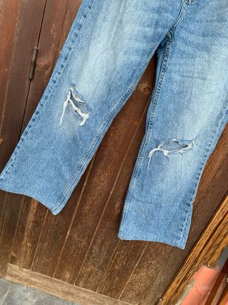 Pantalón ancho vaquero