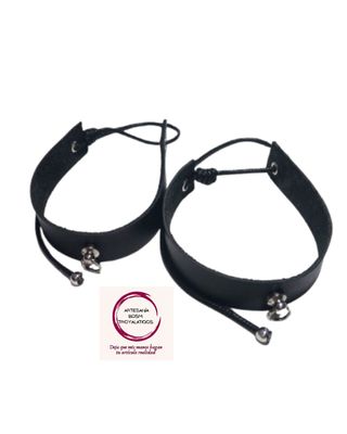 Pulsera de cuero ajustable