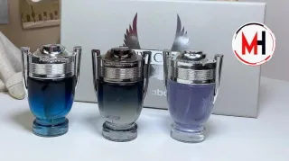 Farmasi Baoli Perfume Azul y Plateado