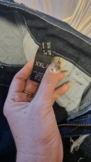 Tejanos desgastados azules